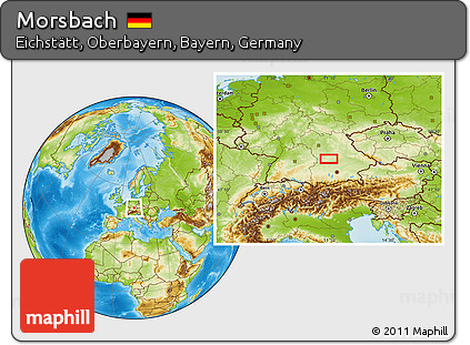 Physical Location Map of Morsbach
