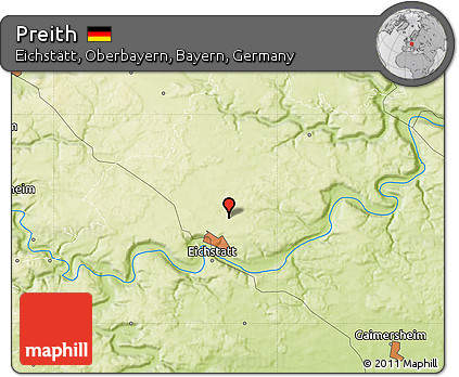 Physical Map of Preith