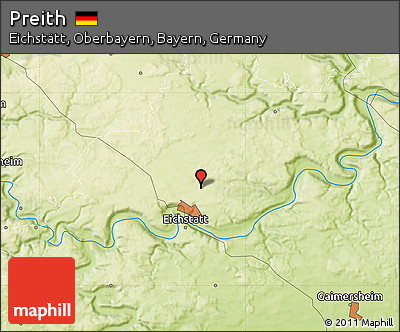 Physical Map of Preith