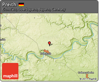 Physical Map of Preith