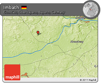 Physical 3D Map of Imbath