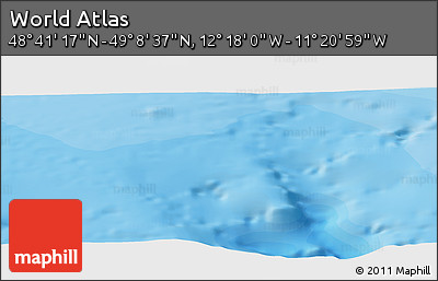 Political Panoramic Map of the Area around 48° 54' 57" N, 11° 49' 29" W
