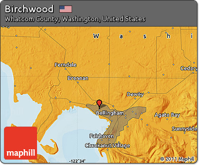 Political Map of Birchwood
