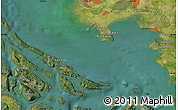 Satellite Map of Point Roberts
