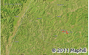 Satellite Map of the area around 48° 54' 57" N, 125° 1' 30" E
