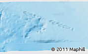 Physical 3D Map of the area around 48° 54' 57" N, 126° 34' 29" W