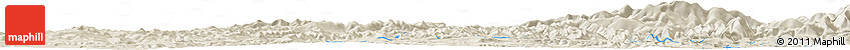 Shaded Relief Horizon Map of the Area around 48° 54' 57" N, 137° 46' 30" E Shaded Relief Horizon Map of the Area around 48° 54' 57" N, 137° 46' 30" E