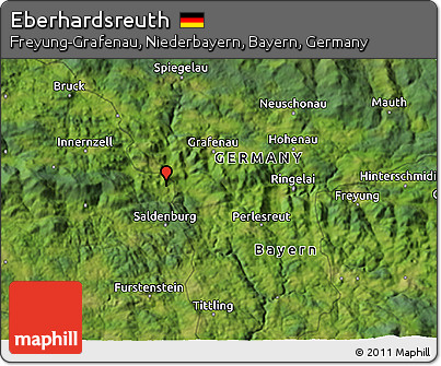 Satellite 3D Map of Eberhardsreuth