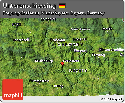 Satellite 3D Map of Unteranschiessing