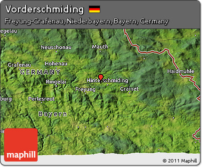 Satellite 3D Map of Vorderschmiding