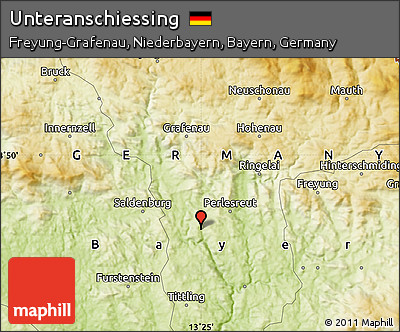 Physical Map of Unteranschiessing
