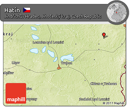 Physical 3D Map of Hatín