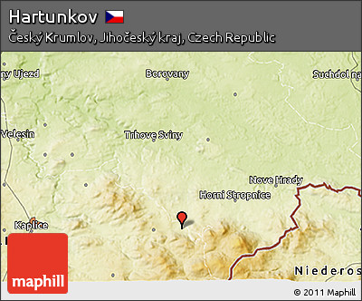 Physical 3D Map of Hartunkov