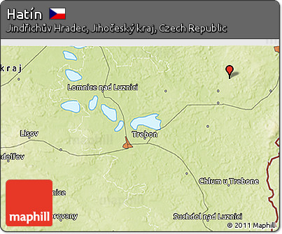 Physical 3D Map of Hatín