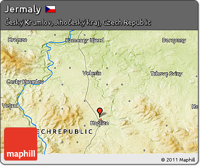 Physical 3D Map of Jermaly