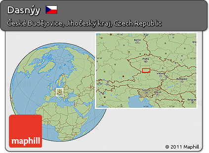 Savanna Style Location Map of Dasnýy