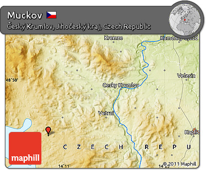 Physical Map of Muckov