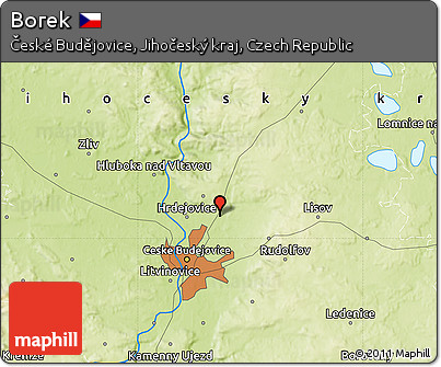Physical Map of Borek