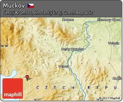 Physical Map of Muckov