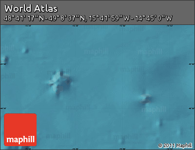 Satellite Map of the Area around 48° 54' 57" N, 15° 13' 29" W