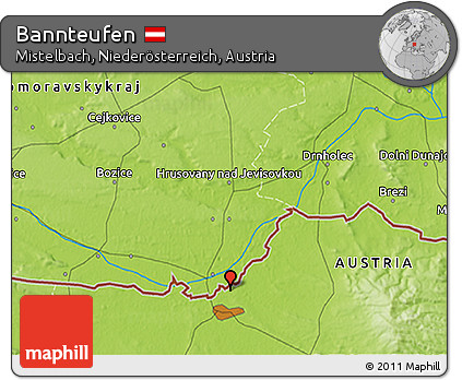 Physical 3D Map of Bannteufen