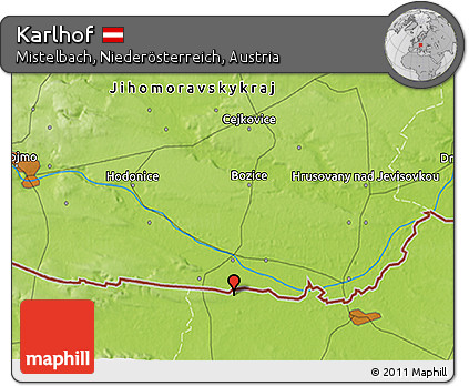 Physical 3D Map of Karlhof