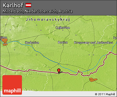 Physical 3D Map of Karlhof