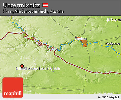 Physical 3D Map of Untermixnitz