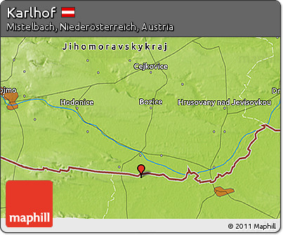 Physical 3D Map of Karlhof