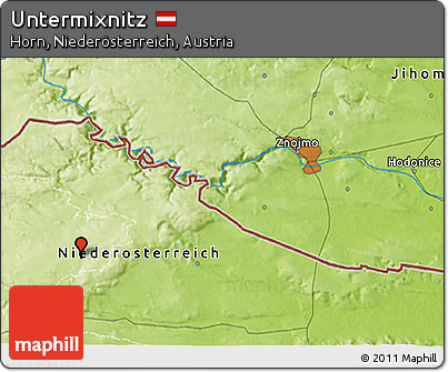 Physical 3D Map of Untermixnitz
