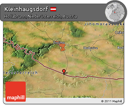 Satellite 3D Map of Kleinhaugsdorf