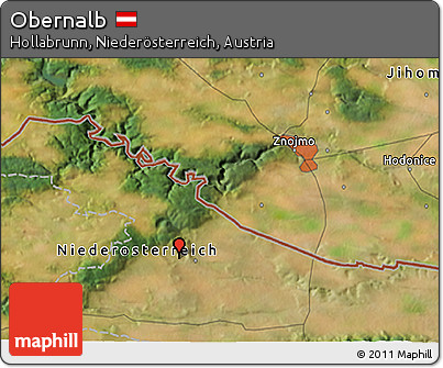 Satellite 3D Map of Obernalb