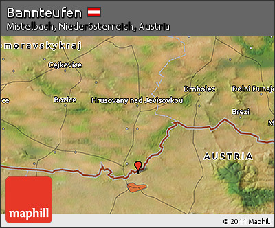 Satellite 3D Map of Bannteufen