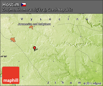 Physical Map of Hostim