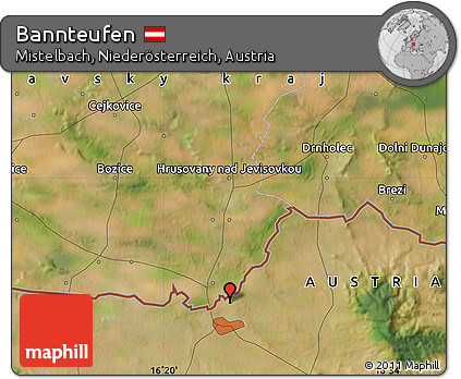 Satellite Map of Bannteufen