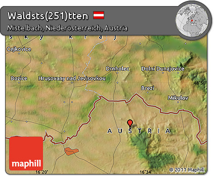 Satellite Map of Waldsts(251)tten