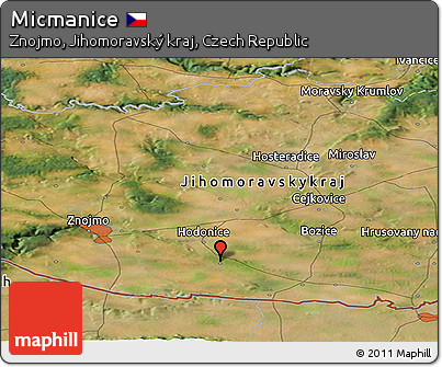 Satellite Panoramic Map of Micmanice
