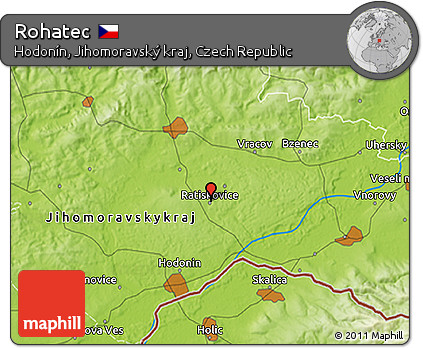 Physical 3D Map of Rohatec