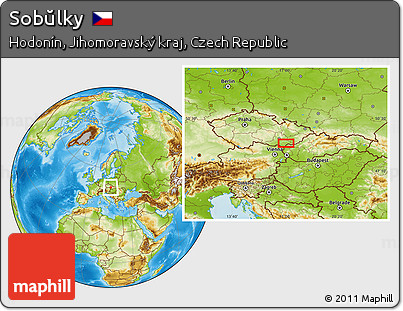 Physical Location Map of Sobŭlky