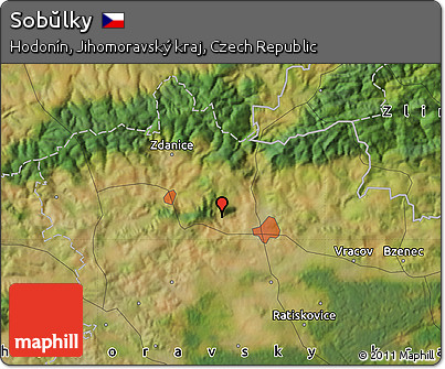 Satellite Map of Sobŭlky