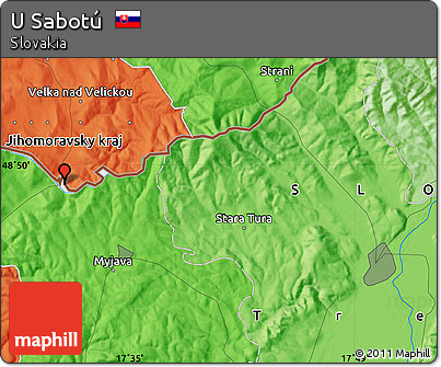 Political Map of U Sabotú