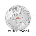 Outline Map of the Area around 48° 54' 57" N, 42° 34' 30" E, rectangular outline