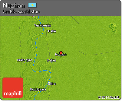 Physical Map of Nuzhan