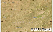 Satellite Map of the area around 48° 54' 57" N, 70° 37' 30" E