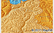 Political Map of the area around 48° 54' 57" N, 87° 37' 30" E