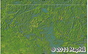 Satellite Map of the area around 48° 54' 57" N, 93° 25' 30" W