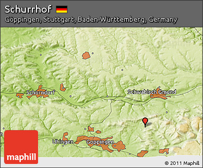 Physical 3D Map of Schurrhof