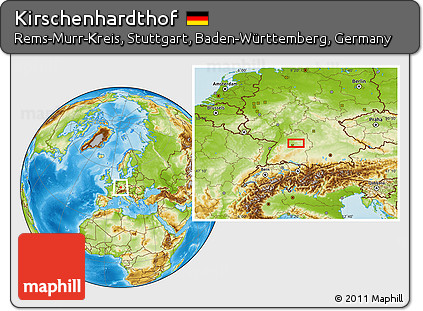 Physical Location Map of Kirschenhardthof