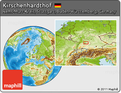 Physical Location Map of Kirschenhardthof