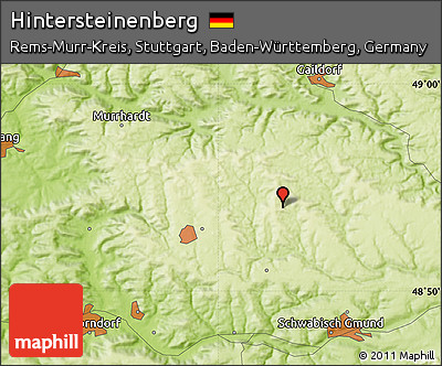 Physical Map of Hintersteinenberg